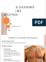 SURFACE ANATOMY OF LUNGS PPT Assignment