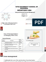 Lecture 1.2.3 Role of Merchant Bankers in Managing Public Issue