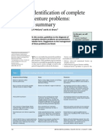 Identification of Complete Denture Problems: A Summary: Prosthetics