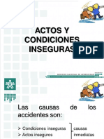 Actos Vs Condiciones Inseguras - SENA