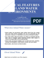 Physical Features of Inland Water Environments