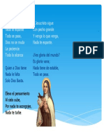 Oración de Santa Teresa de Jesús