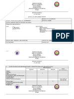 Brigada Eskwela Form 7 School Accomplishment Report