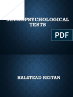 Unit 2 - Neuropsychological Tests