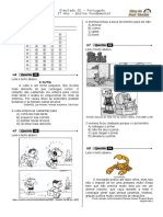 Simulado 02 (L. P - 3º Ano) - Blog Do Prof. Warles