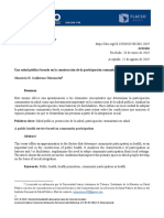 Una Salud Pública Basada en La Participación Comunitaria