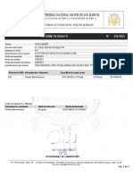 Informe Del Análisis Químico