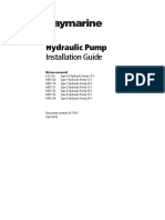 Bomba Hidráulica Sauer Hydraulic Pump (E12139, M81119, M81120, M81121, M81122, M81123, M81124) Installation Guide 81178-5-EN