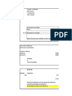 Ejercicio en Inversiones en Asociadas