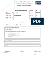 Expt No 7-Line Codes