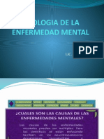 Etiologia de La Enfermedad Mental