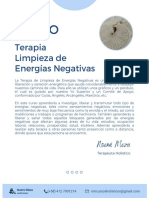 Curso Terapia Limpieza de Energías Negativas