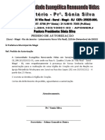 Solicitação-De-Autorização-De-Evento A Prefeitura