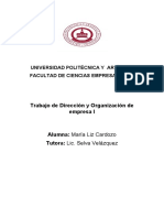 Dirección y Organización de Empresa 