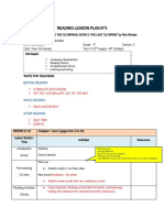 Reading Lesson Plan N°3 - 4° Sec C