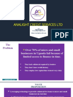 Credit Pitch Deck - Analight (YSAU)