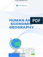 Human Geography Unacademy