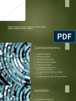 CDB2 - A - Pesquisar, Analisar e Organizar Conteúdos Digitais Analisar e Organizar Conteúdos Digitais