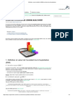 Définition, Calcul Et Utilité de l'EBE (Excédent Brut D'exploitation)