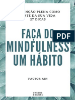 Faca Do Mindfullness Um Habito Factor Ain