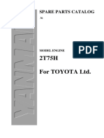 2T75H Parts Catalog (For Toyota)