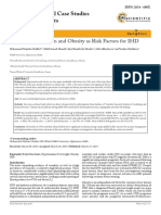 Role of Hypertension and Obesity As Risk Factors For Ihd