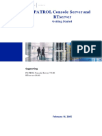 Patrol Console Server and Rtserver: Getting Started