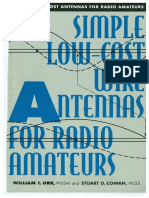 Simple, Low Cost Wire Antennas For Radio Amateurs by William