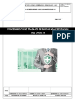 PTARCOV-19 - Protocolo Dentro de Instalaciones