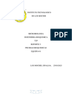 Reporte de Practica Pruebas Bioquimicas Microbiologia