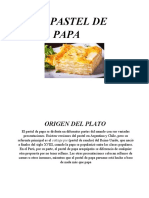 Pastel de Papa