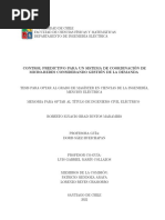 Control Predictivo para Un Sistema de Coordinacion de Micro Redes Considerando Gestion