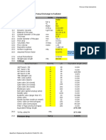 Pressure Drop Calculation Example