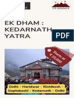 Kedarnath Yatra 1st Oct