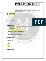 Cs201 Solved Mcqs Final Term by Junaid