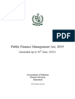 PFM Act 2019 30june2023