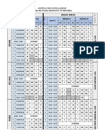 Jadwal Pelajaran TP 2023-2024