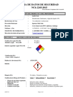 Sani T Hoja de Seguridad