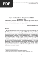 Rua-Juegos Intertextuales en Respiración Artificial