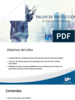 Taller Proteccion Datos Personales 19 de Junio 2018