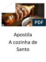 Culinária de Santo - Jorge Kibanazambi