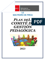 Plan de Comite de Gestión Pedagógica