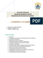 E-Commerce Et M-Commerce Rapport