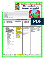 1° Sesión Día 1 PS Qué Costumbres Tenemos en Común Unidad 6