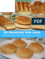 93 Receitas Low Carb para Lanches e Café Da Manha