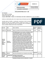 Circular Rectoral No s3 - 108 Uniformes - Tareas Yo Materiales Noveno Semana Del 23 Al 26 de Mayo