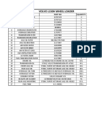 Volvo l150h Service List