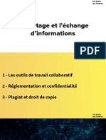 Le Partage Et L'échange D'informations