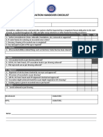 Excavation Handover Checklist SEEPZ (Revised)