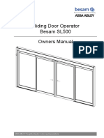 Assa Abloy - Sl500 Owner's Manual Rev Us-2.0